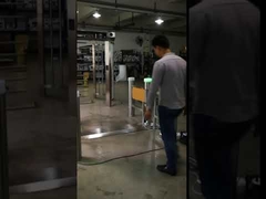 एक्सेस कंट्रोल पैदल यात्री स्वचालित सिलेंडर स्विंग गेट बैरियर