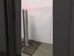 एकीकृत प्रकार सिलेंडर वाइड लेन डीसी ब्रशलेस मोटर स्विंग बैरियर गेट