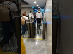 सबवे स्टेशन SS314 600mm पैसेज पैदल यात्री स्विंग गेट 0.4S