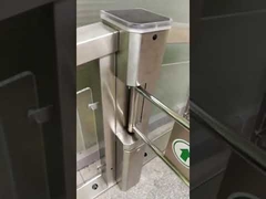 पूरी तरह से मोटर चालित द्वि-दिशात्मक 90 डिग्री स्विंग पी-टाइप बैरियर गेट