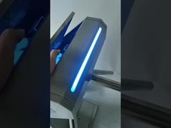 मार्कीन डायनामिक एलईडी लाइट सेमी ऑटोमैटिक सोलनॉइड आरएफआईडी रीडर ड्रॉप आर्म ट्राइपॉड टर्नस्टाइल