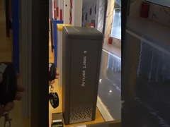 पीला रंग आवास डीसी ब्रशलेस मोटर पार्किंग स्मार्ट बैरियर गेट