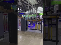 200W रेटेड पावर हेवी ड्यूटी आउटडोर वाटरप्रूफ बीएलडीसी मोटर फेंसिंग बूम बैरियर गेट