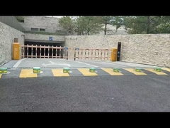 SUS304 एलईडी के साथ स्टेनलेस स्टील हाइड्रोलिक स्वचालित बढ़ते बोलार्ड