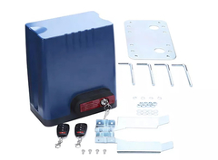 DKC500 800 डीसी स्वचालित स्लाइडिंग गेट ओपनर ग्रे रंग