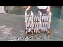 फैक्टरी आपूर्ति भीड़ नियंत्रण विस्तार योग्य मैनुअल पुश और पुल बाड़ बाधा गेट