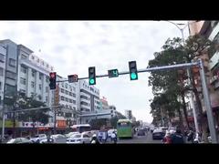 200 मिमी व्यास वाली लाल पीली हरी ट्रैफिक लाइट