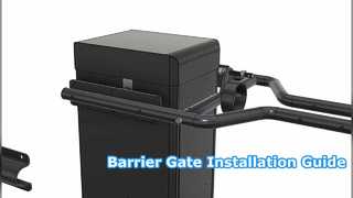 DZ-2307 बैरियर आर्म इंस्टालेशन वीडियो