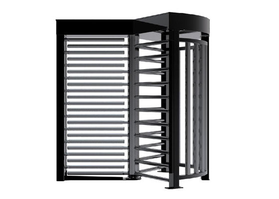 पुश बटन नियंत्रण और बेकिंग फिनिश स्टील के साथ जलरोधक पूर्ण ऊंचाई टर्नस्टाइल गेट