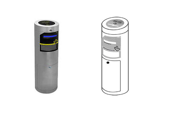 एकीकृत अभिगम नियंत्रण के लिए 280 कार्ड क्षमता और AC230 पावर इनपुट के साथ ड्रॉपबॉक्स कार्ड कलेक्टर