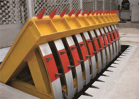 उच्च सुरक्षा के लिए 70T अक्षीय भार और PLC नियंत्रण के साथ कम शोर वाला हाइड्रोलिक रोड ब्लॉकर