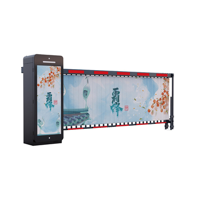 DC24V/AC110V/220V 50/60Hz IP54 शॉपिंग मॉल के लिए एल्यूमीनियम स्वचालित सुरक्षा बाधाएं
