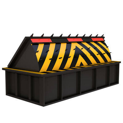 A3 स्टील हाइड्रोलिक रोड ब्लॉकर 60L/80L/100L/120L हाइड्रोलिक टैंक और उच्च सुरक्षा क्षेत्रों के लिए ≤3-4S वृद्धि समय के साथ