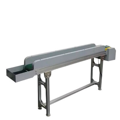 स्मार्ट विरोधी धोखाधड़ी 24V डीसी ब्रशलेस मोटर सुरक्षा जांच के लिए समायोज्य गति के साथ स्टेनलेस स्टील मोबाइल फोन कन्वेयर बेल्ट