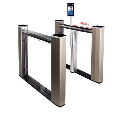 0.4 सेकंड खोलने की गति और इनडोर और आउटडोर उपयोग के लिए स्टेनलेस स्टील हाउसिंग के साथ 24V ब्रशलेस डीसी मोटर स्पीड गेट