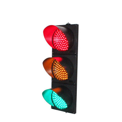 पीसी शेल और शहरी सड़क मार्गदर्शन के लिए 100000 घंटे जीवनकाल के साथ 200 मिमी व्यास एलईडी ट्रैफिक लाइट