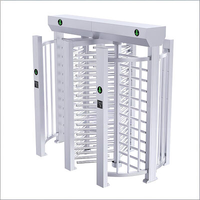 उच्च सुरक्षा 304 स्टेनलेस स्टील IP54 जलरोधक विरोधी Tailgating पूर्ण ऊंचाई प्रवेश नियंत्रण के लिए टर्नस्टाइल