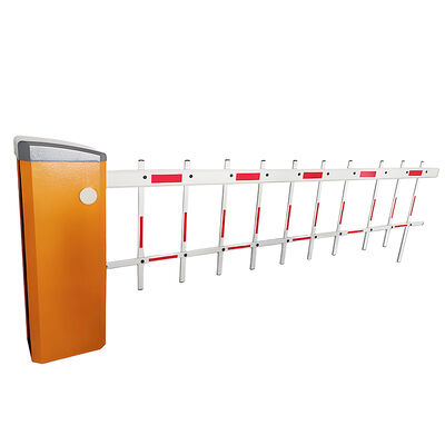 औद्योगिक-श्रेणी स्वचालित बैरियर गेट जिसमें 10 मिलियन बार MTBF DC24V बिजली आपूर्ति और IP65 सुरक्षा है