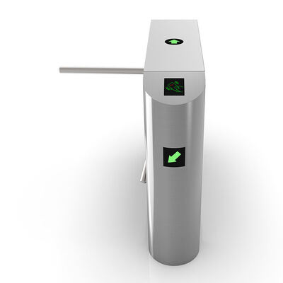 SS304 तिपाई घूमने वाला दरवाज़ा गेट फ़िंगरप्रिंट सोलेनॉइड ड्राइव 1.2 मिमी मोटाई: