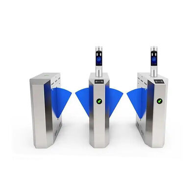 304 स्टेनलेस स्टील 1.5 मिमी मोटाई और प्रवेश नियंत्रण के लिए इन्फ्रारेड फोटोसेल के साथ वापस खींचने योग्य फ्लैप गेट बाधा