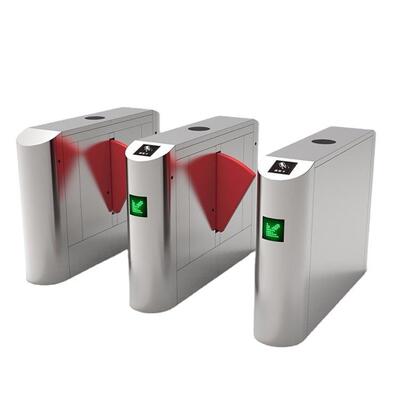 एलईडी लाइट संकेतित गति गेट अलार्म प्रणाली और पीयू फोम फ्लैप बाधा गेट के साथ