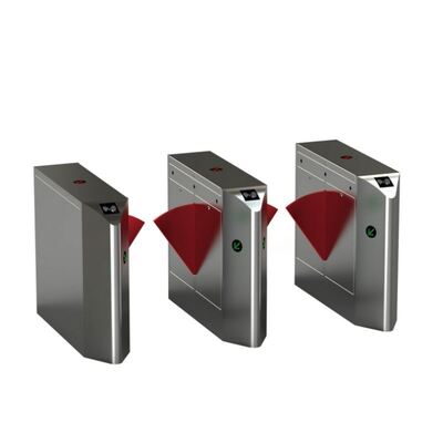 उच्च गति स्वतः का पता लगाने और 304 या 316 स्टेनलेस स्टील आवास के साथ retractable फ्लैप बाधा गेट