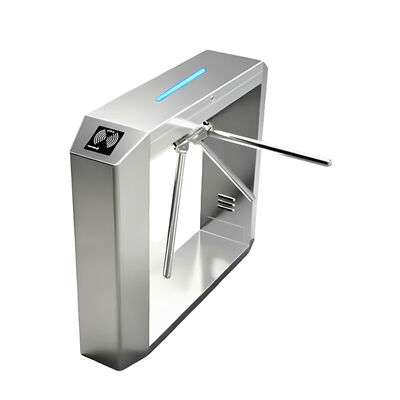 304 स्टेनलेस स्टील ट्रिपॉड टर्नस्टाइल गेट सुरक्षित पहुंच नियंत्रण के लिए द्विदिशात्मक पास और 510 मिमी बांह लंबाई के साथ