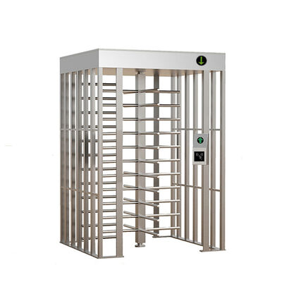 DC24V फुल हाइट टर्नस्टाइल SUS304 40W मैकेनिज्म ऑफिस बिल्डिंग:
