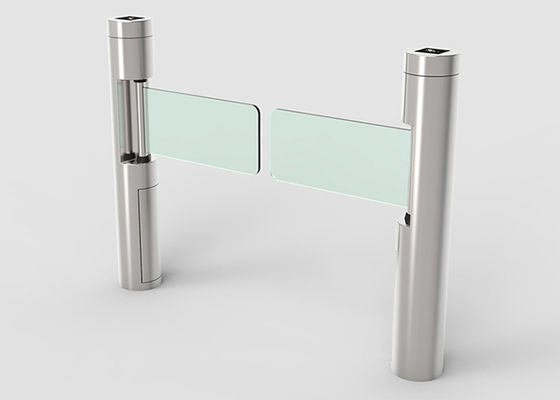 SS304 कैबिनेट स्विंग बैरियर गेट के साथ डीसी ब्रशलेस मोटर और 730 मिमी पहुंच नियंत्रण के लिए आर्म