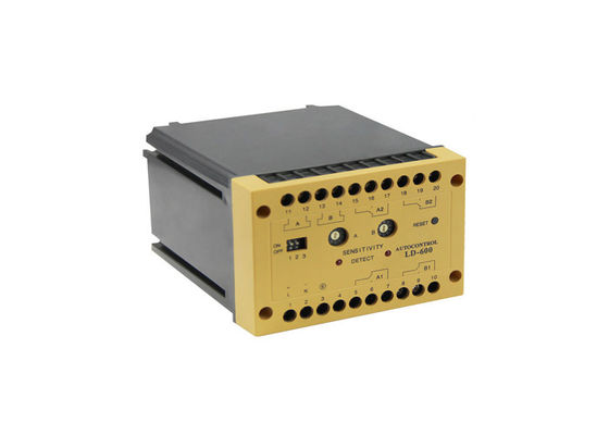 4 आवृत्ति प्रेरक लूप ट्रैफिक डिटेक्टर डबल कॉइल वाहन लूप सेंसर एसी 220 वी पावर के साथ