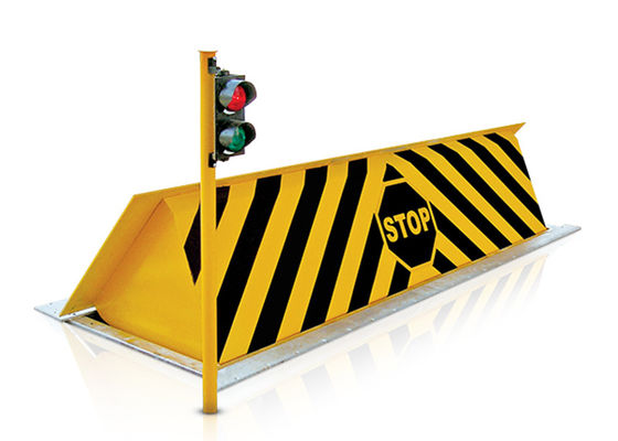 80 टन वहन क्षमता, गति समायोज्य और A3 स्टील निर्माण के साथ आतंकवाद विरोधी हाइड्रोलिक रोड ब्लॉकर