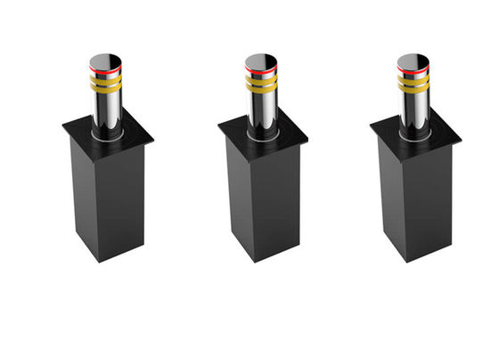 IP68 सुरक्षा और K6 से K12 एंटी-टक्कर स्तर के साथ 304 या 316 स्टेनलेस स्टील हाइड्रोलिक बोलार्ड