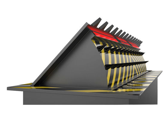 आतंकवाद विरोधी सुरक्षा के लिए एलईडी लैंप के साथ 16 मिमी मोटाई A3 स्टील हाइड्रोलिक रोड ब्लॉकर