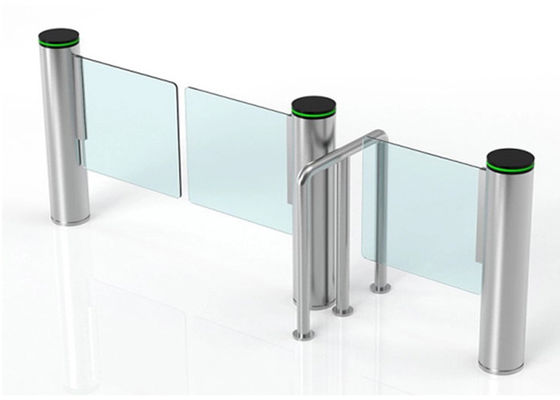 168 मिमी व्यास का पैदल यात्री स्विंग गेट जिसमें डीसी ब्रशलेस मोटर और सेल्फ क्लोजिंग फंक्शन है