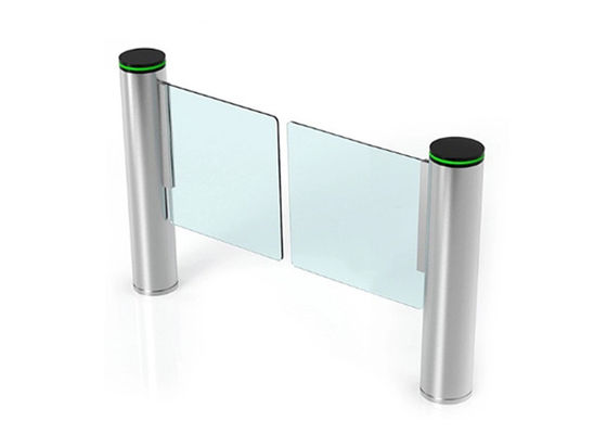 डीसी ब्रशलेस मोटर 200W RS485 सुरक्षित पैदल यात्री पहुंच के लिए संचार स्विंग बैरियर गेट