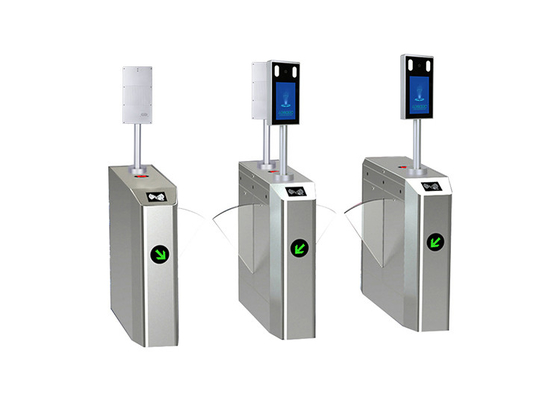 वापस लेने योग्य 24V 1s SS304 260 मिमी आर्म फ्लैप बैरियर गेट
