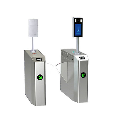 24 वी डीसी मोटर SS304 स्टेनलेस स्टील और 1s फ्लैप ऑपरेशन के साथ वापस खींचने योग्य फ्लैप बाधा गेट