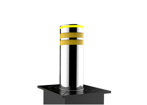 यातायात नियंत्रण और पार्किंग सुरक्षा के लिए वाटरप्रूफ IP68 600mm ऊंचाई 3.7KW हाइड्रोलिक राइजिंग बोलार्ड