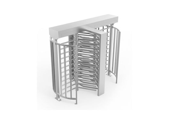 सुरक्षित पैदल यात्री पहुंच के लिए 0.2s तेज़ ऑपरेशन के साथ SS304 द्वि-दिशात्मक पूर्ण ऊंचाई टर्नस्टाइल गेट