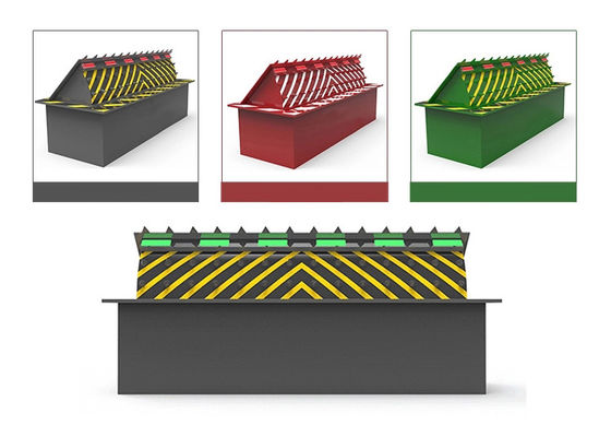 उच्च सुरक्षा वाहन यातायात नियंत्रण के लिए 3.7KW IP68 RS485 हाइड्रोलिक रोड ब्लॉकर