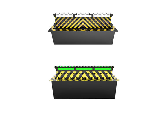 3.75KW 120 टन क्षमता वाला हाइड्रोलिक रोड ब्लॉकर, समायोज्य उठने के समय और रिमोट कंट्रोल के साथ