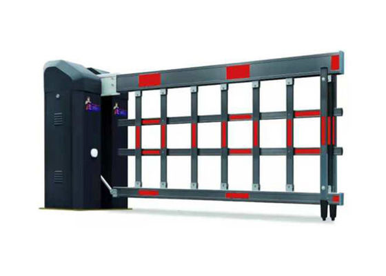 पार्किंग सुरक्षा के लिए 250W 6m बूम IP44 एल्यूमिनियम स्वचालित बैरियर गेट