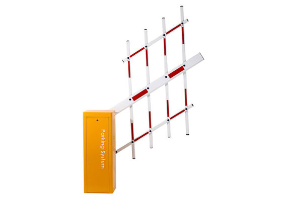 वाहन अभिगम नियंत्रण के लिए IP44 140W 6m आर्म स्वचालित बैरियर गेट सिस्टम