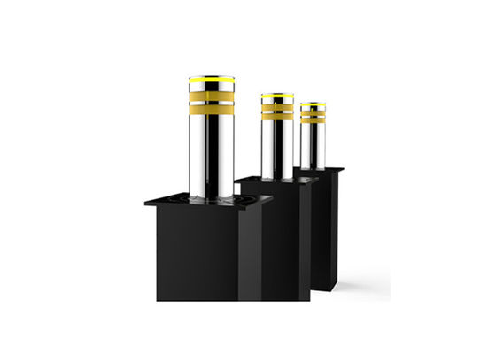 उच्च यातायात सुरक्षा के लिए पीएलसी नियंत्रण एसएस316 1000 मिमी ऊंचाई हाइड्रोलिक सुरक्षा बोलार्ड