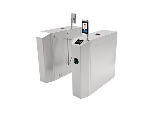 एक्सेस कंट्रोल टर्नस्टाइल के लिए 600 मिमी चौड़ाई के साथ SS304 एक्रिलिक फ्लैप बैरियर गेट
