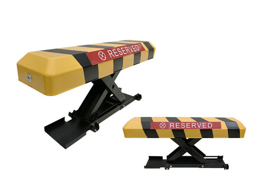 सुरक्षित पार्किंग स्थल सुरक्षा के लिए प्लास्टिक कोटिंग DC12V IP66 स्वचालित पार्किंग लॉक