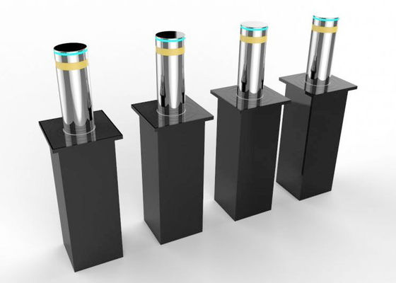 स्वचालित उत्थान फ़ंक्शन के साथ SS304 219mm व्यास एंटी-रैमिंग हाइड्रोलिक सुरक्षा बोलार्ड