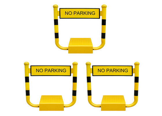 3.0 मिमी स्टील पार्किंग स्पेस लॉक 50 मीटर रिमोट कंट्रोल और 5 टन असर क्षमता के साथ