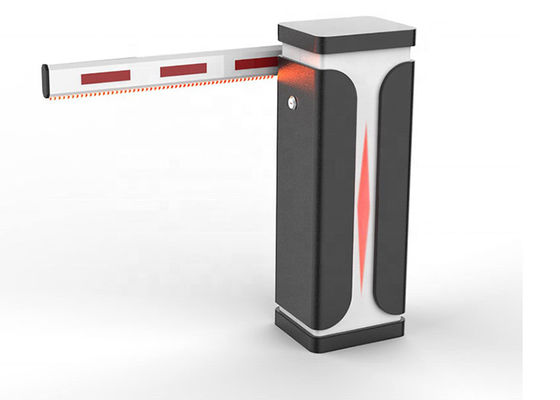 ब्रशलेस मोटर RS485 संचार स्वचालित बैरियर गेट, 200W पावर और LED आर्म के साथ