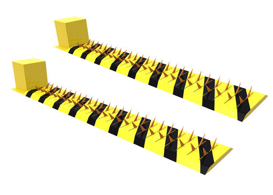 उच्च टॉर्क डीसी मोटर के साथ इलेक्ट्रो मैकेनिकल टायर किलर, वाहन नियंत्रण के लिए IP68 वाटरप्रूफ A3 स्टील निर्माण